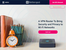 Tablet Screenshot of betterspot.com